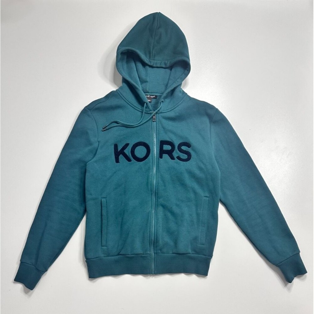 Michael Kors Men’s Lined Lightweight Jacket Navy Blue Size Medium Full Zip